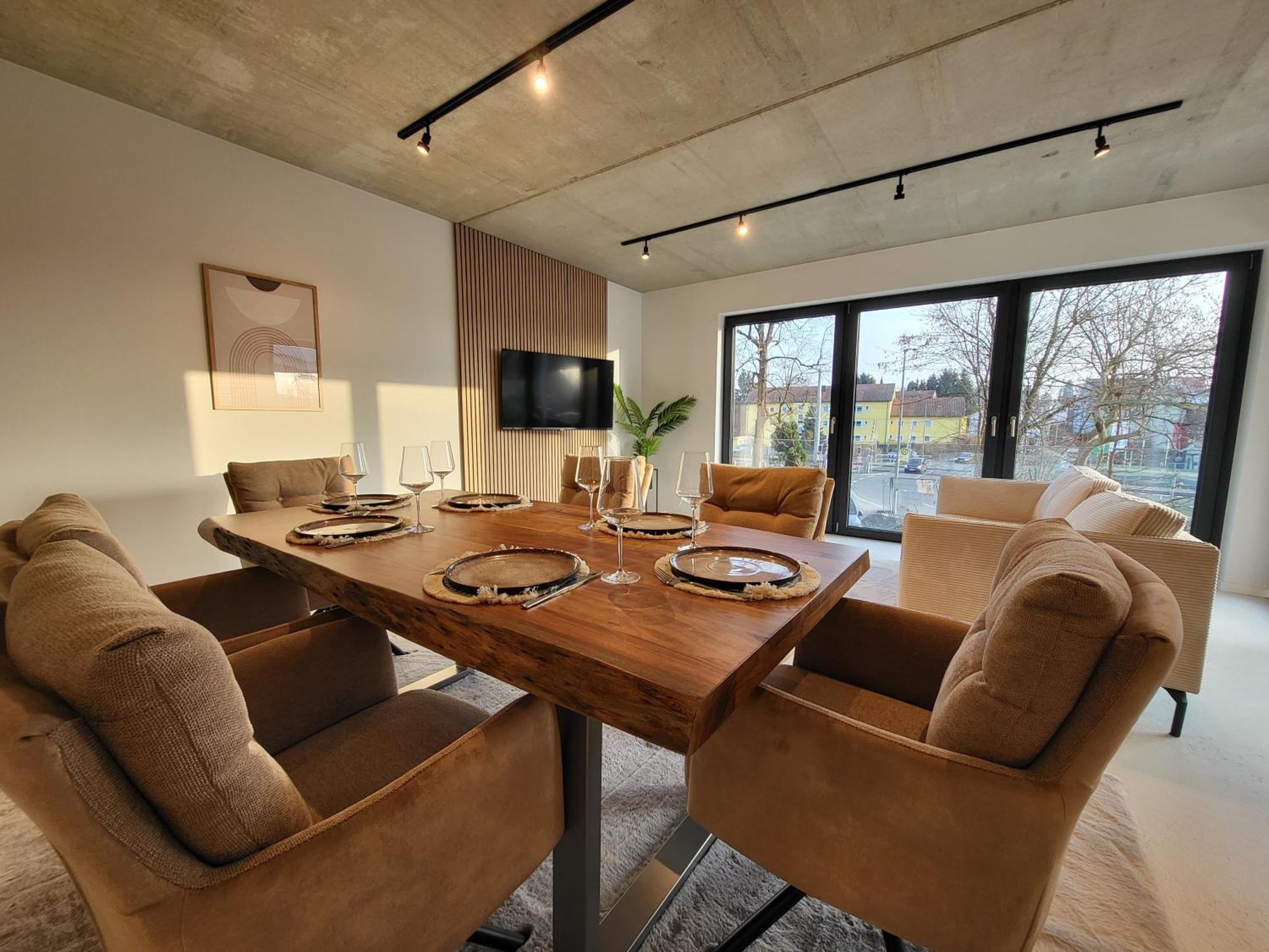 Sioux: Stilvolles Designapartment Am Bodensee Bodolz Eksteriør billede