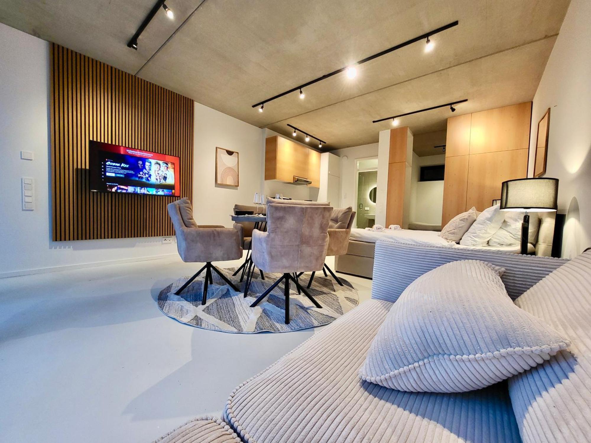 Sioux: Stilvolles Designapartment Am Bodensee Bodolz Eksteriør billede
