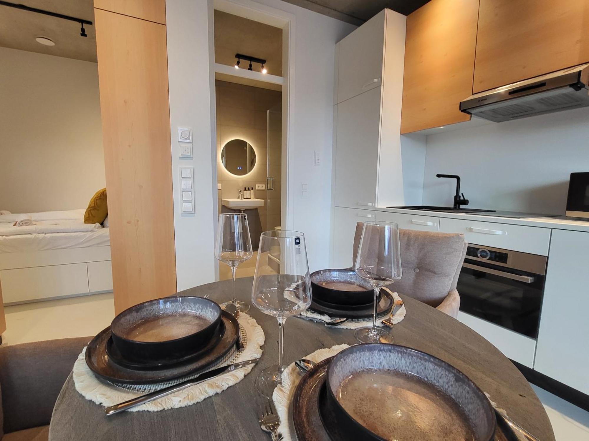 Sioux: Stilvolles Designapartment Am Bodensee Bodolz Eksteriør billede